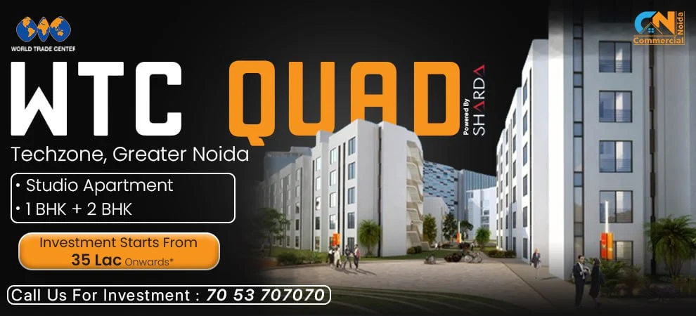 wtc quad by sharda greater Noida