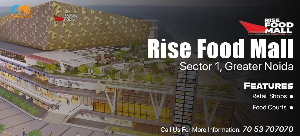 Rise Food Mall retail shops & food courts